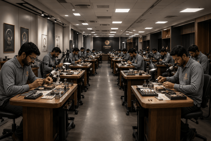 The Heart of Omkar Jewels